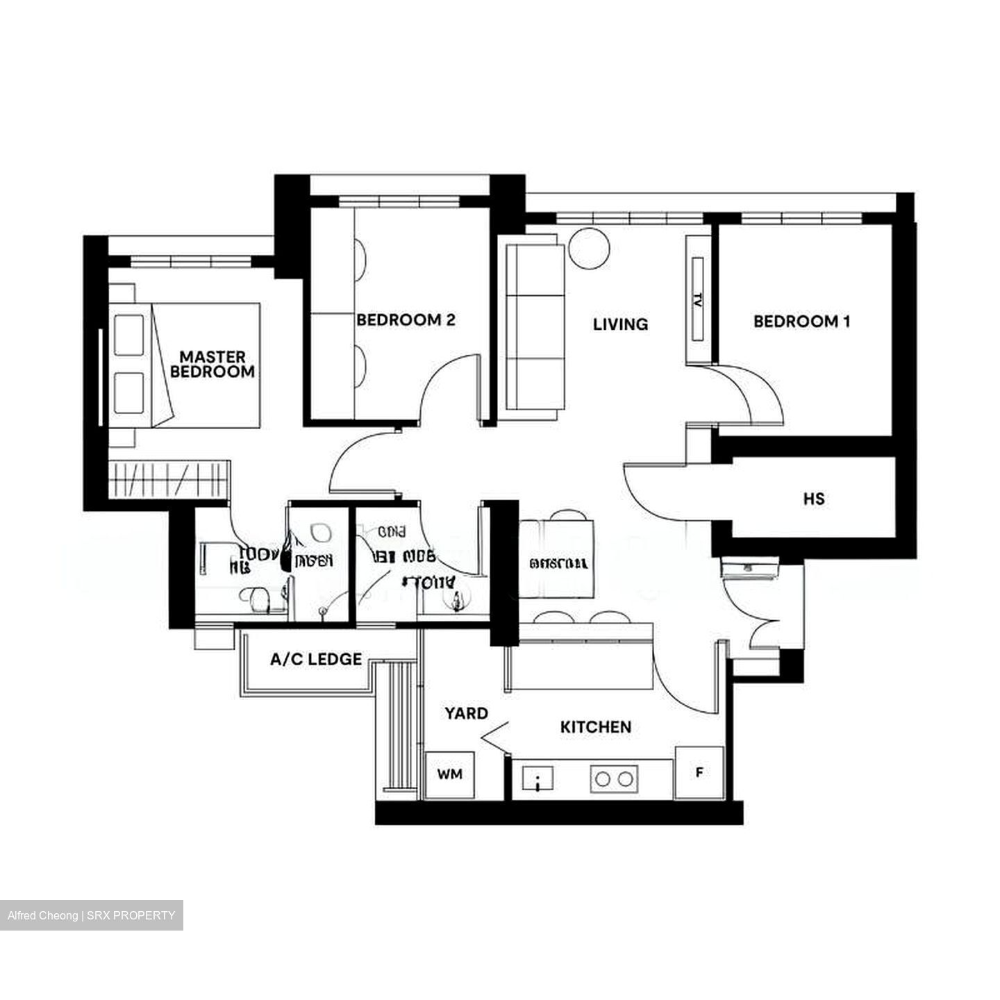 Blk 94 Skyparc @ Dawson (Queenstown), HDB 4 Rooms #566547941